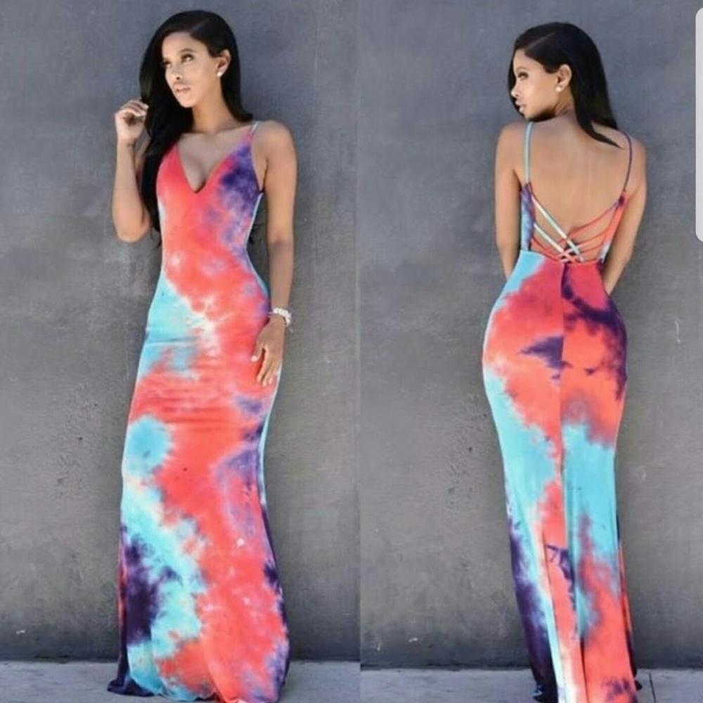 Tye Dye Maxi Dress